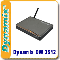 Dynamix DW 3512 - VoIP   2 FXS , 1 PSTN , 1 WAN / 4 LAN   WiFi 802.11 b/g