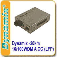   WDM  10/100M  single mode   LFP - Dynamix -20km 10/100WDM(A/B) CC (LFP)