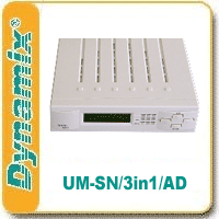     2  SHDSL TDM NTU  DYNAMIX UM-SN/3in1/AD   DTE  (E1, Serial  Ethernet)