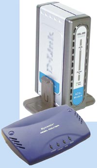 Частные операторы, такие как «Голден Телеком» и «Оптима», используют ADSL-оборудование Dynamix компании «Вектор».